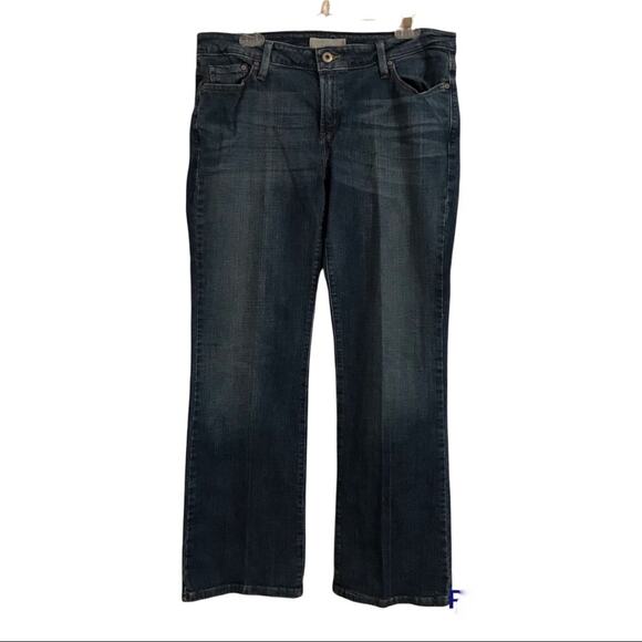 Levi’s Low Bootcut 545 Jeans Front Whiskering Button Flap Pockets - Picture 1 of 8